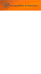 Mobile Screenshot of mueller-und-steinicke.de